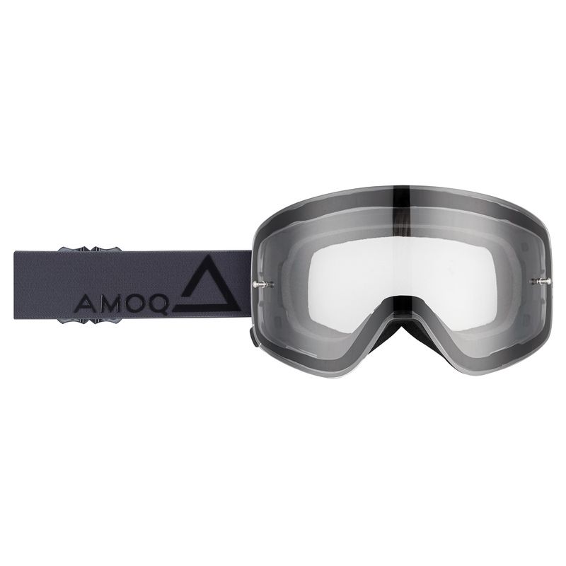 Gogle AMOQ VISION MAGNETIC GREY/BLACK CLEAR