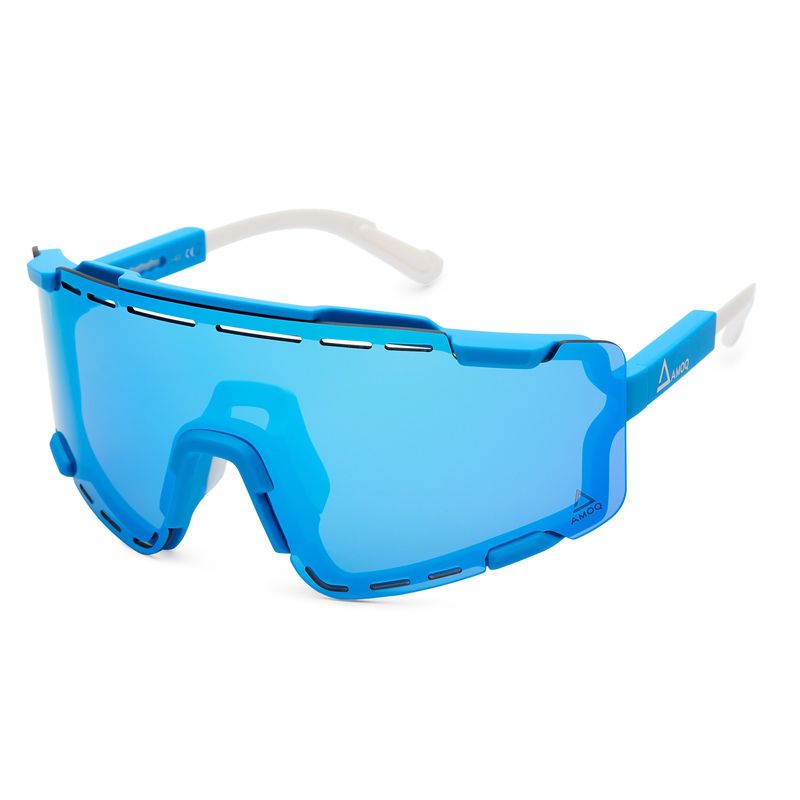 Okulary polaryzacyjne AMOQ ALIGN WHITE/ICE BLUE