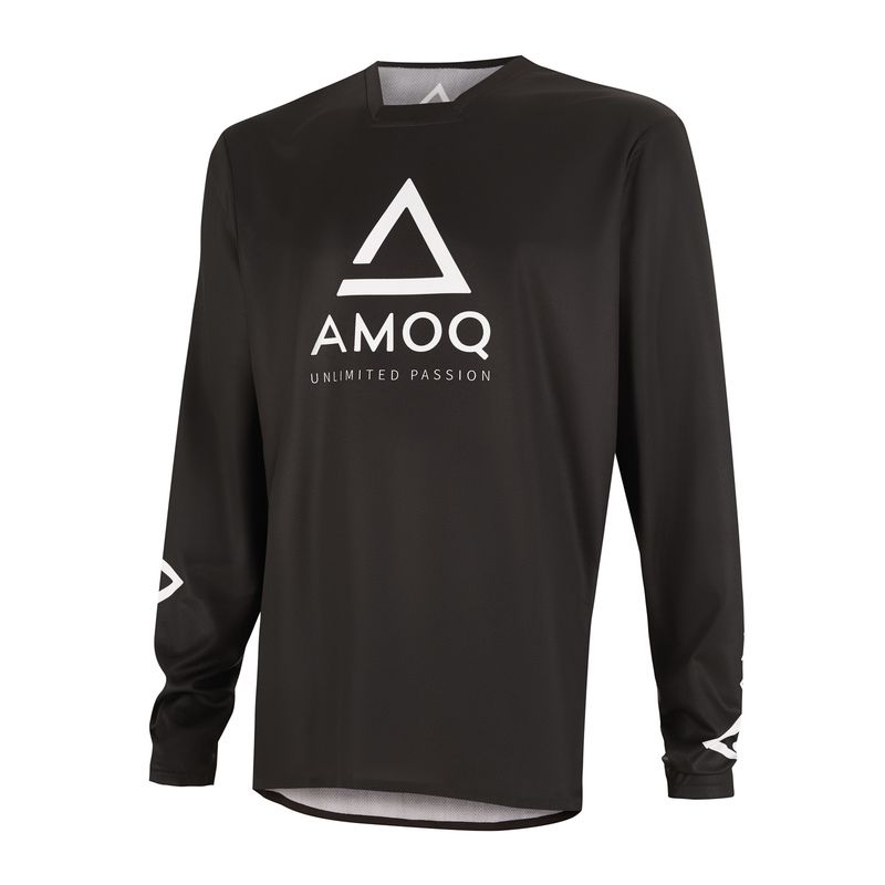 Bluza AMOQ ASCENT COMP BLACK/WHITE XS