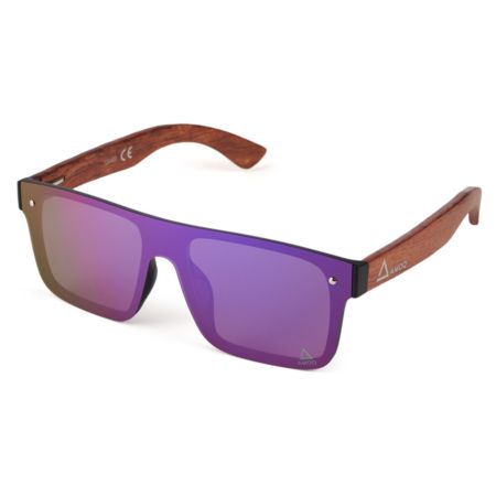 Okulary polaryzacyjne AMOQ BURST WOOD/PURPLE RED