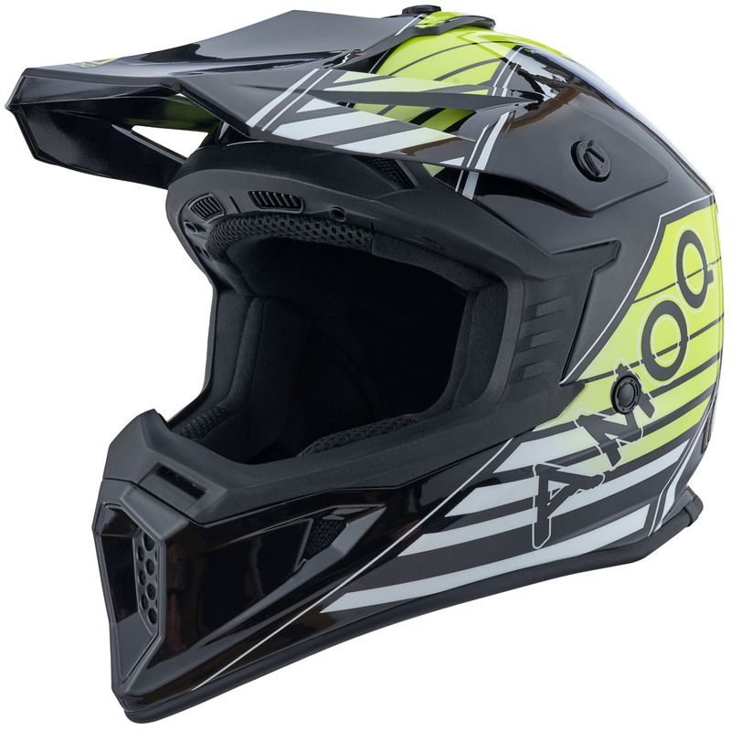 Kask AMOQ METEOR V2 AXIS BLK/YLW GLOSS XS