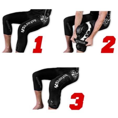 ASTERISK ZERO G KNEE BRACE PANT GETRY POD ORTEZY