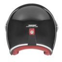 Kask NOX otwarty Jet Heritage czarny/brąz XL skóra