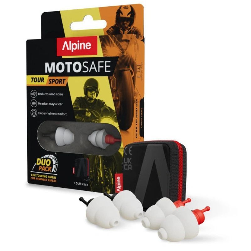Stopery do uszu zestaw motosafe pro