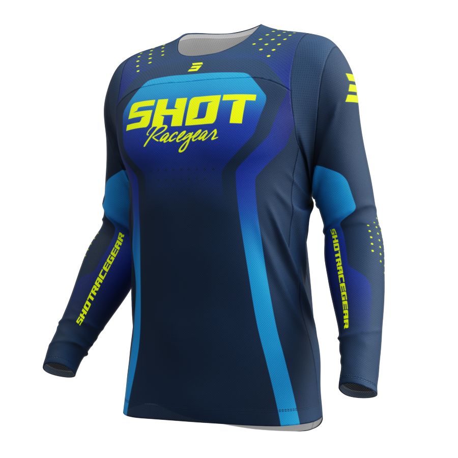 Bluza SHOT CONTACT STREAM BLUE XS
