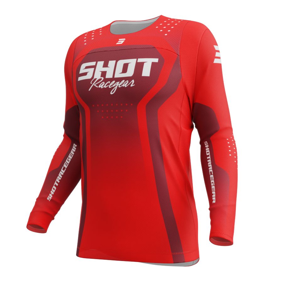 Bluza SHOT CONTACT STREAM RED S