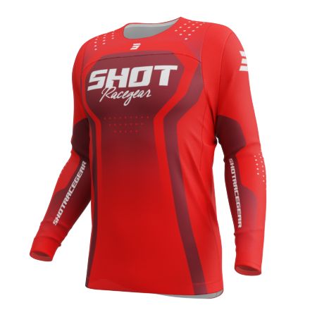 Bluza SHOT CONTACT STREAM RED S