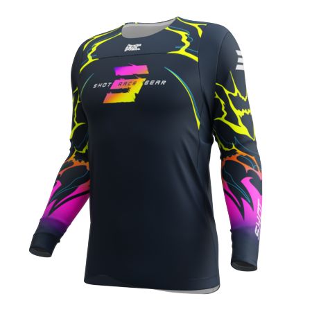 Bluza dziecięca SHOT CONTACT KID RAC BLUE 4-5