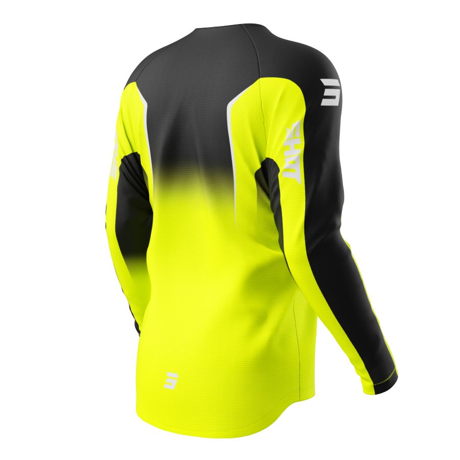 Bluza SHOT DRAW CLASH NEON YELLOW XS