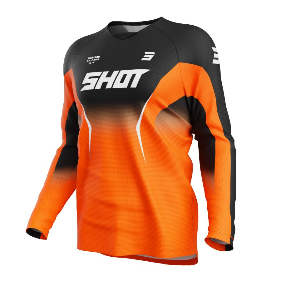 Bluza SHOT DRAW CLASH ORANGE XS