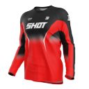 Bluza SHOT DRAW CLASH RED XS