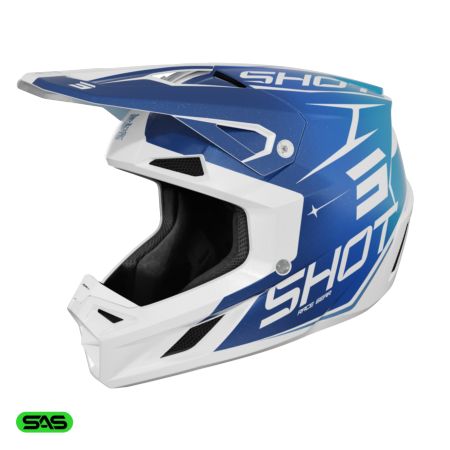 Kask SHOT SPEED SIDE BLUE PEARLY XS