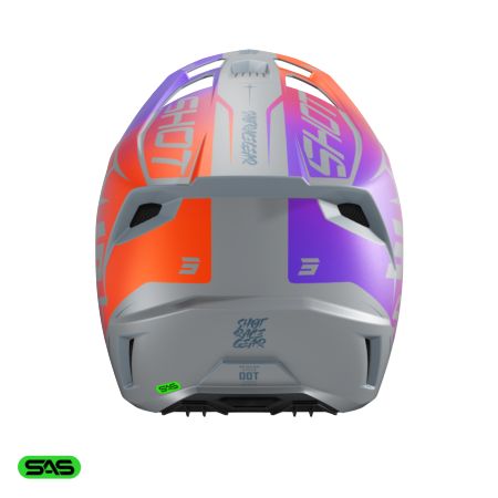 Kask SHOT SPEED SIDE PURPLE MATT XS
