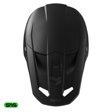 Kask dziecięcy SHOT SPEED KID SOLID BLACK MATT YS