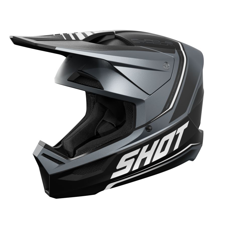 Kask SHOT FURIOUS STADIUM BLACK MATT XS