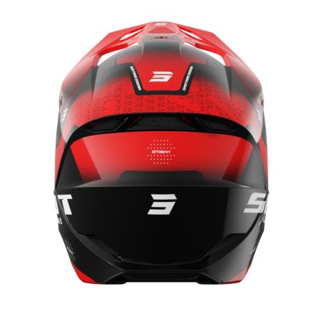 Kask SHOT FURIOUS STREAM RED GLOSSY XS