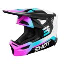 Kask dziecięcy SHOT FURIOUS KID ROCKET PK GLOSS YS