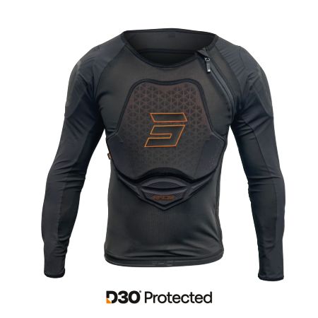 Kamizelka SHOT KAMIZELKA RACE EVO D3O BLACK XS
