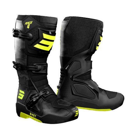 Buty SHOT RACE 4 TACTIC BLACK NEON YELLOW 39