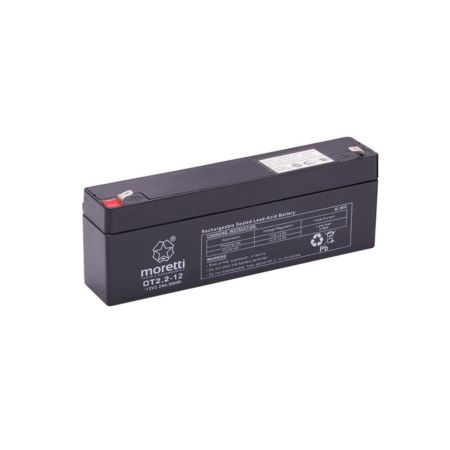 Akumulator MORETTI żelowy 12 volt ot2.2-12