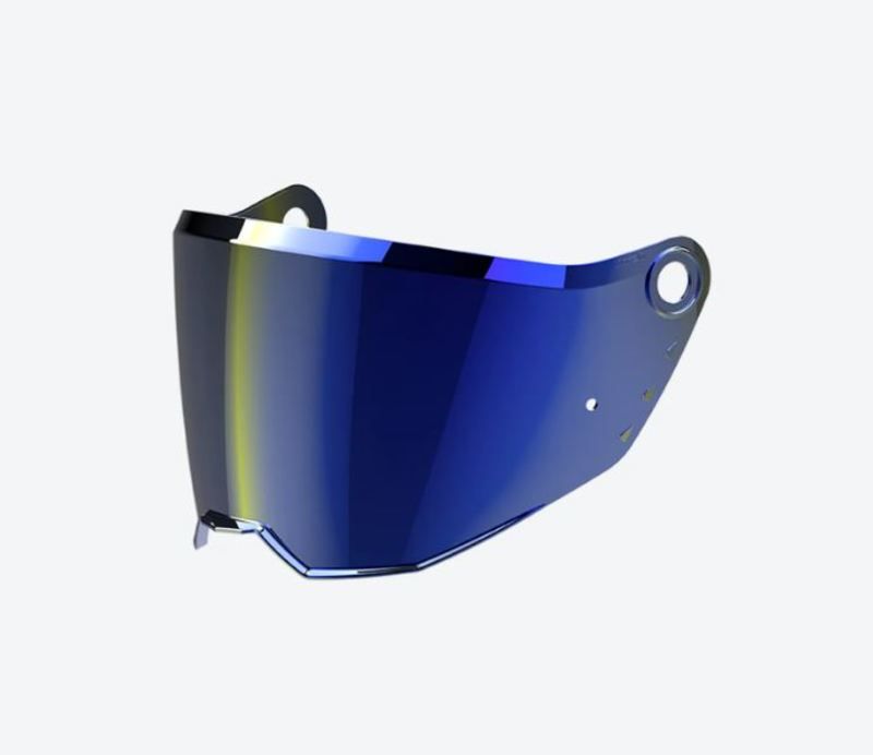 WIZJER AIROH COMMANDER 2 LUSTRZANY BLUE