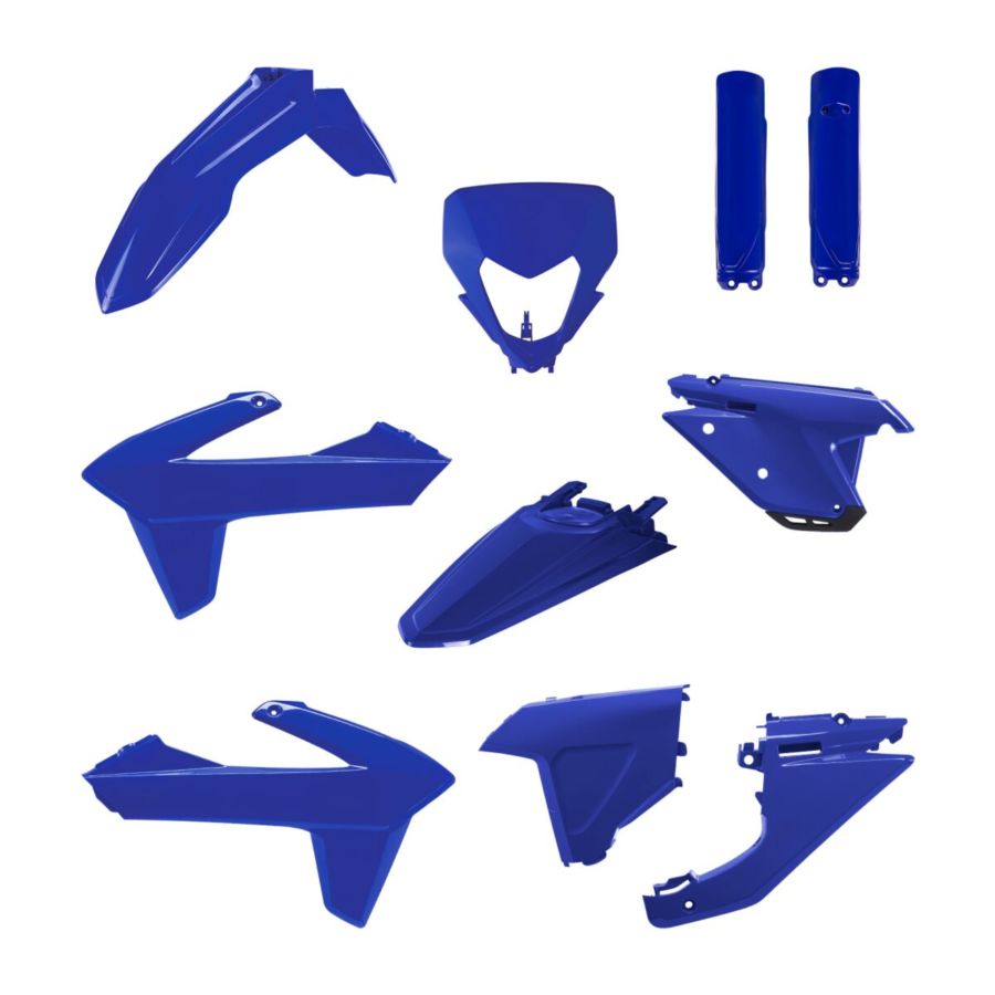 Zestaw plastików POLISPORT BLUE SHERCO SE 125