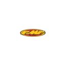 Naklejka FMF 5" oval and jersey (yel/rd)