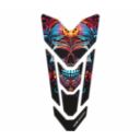 Tankpad ONE DESIGN GOLD ART SKULL