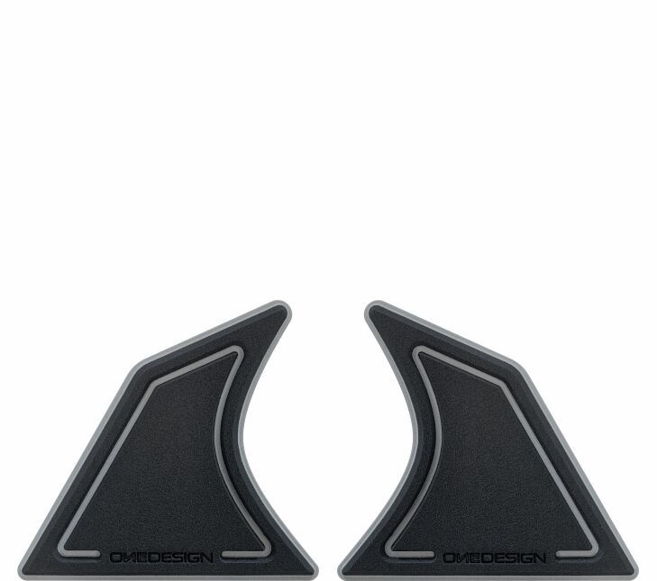 Tankpad ONE DESIGN UNIWERSALNY BLK/GY 144X134MM