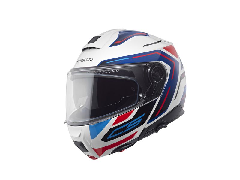 Kask szczękowy SCHUBERTH C5 OMEGA WHITE/BLUE M