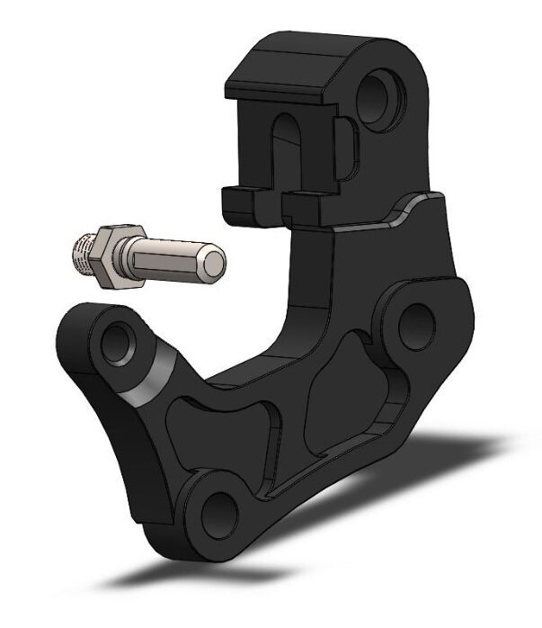 Zacisk hamulcowy prawy MOTO MASTER 320 MM YAMAHA