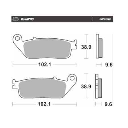 Klocki hamulcowe MOTO MASTER ROADPRO CERAMIC