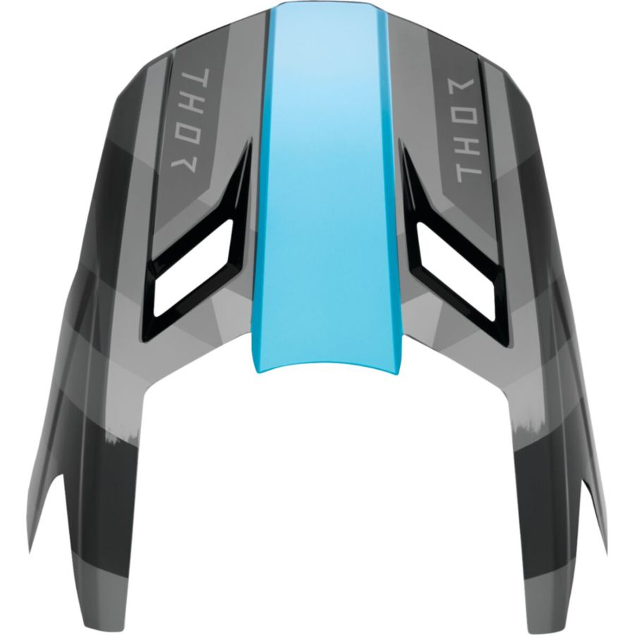 Daszek kasku THOR FLEET CAMBER BLACK/TEAL L-2XL