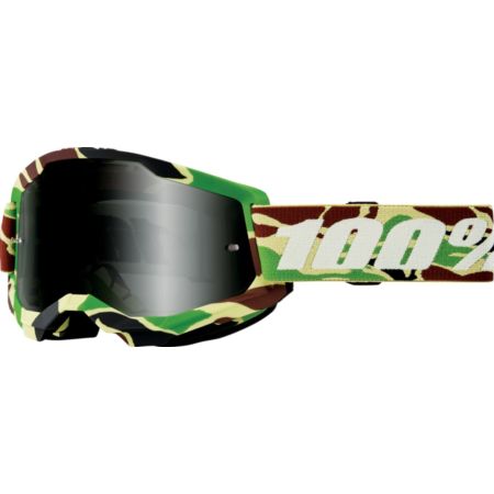 Gogle 100% STRATA 2 sand war camo smk