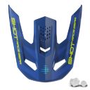 Daszek kasku SHOT SPEED TIGER BLUE GLOSSY