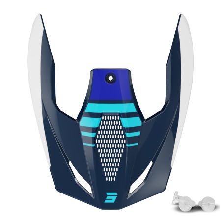 Daszek kasku SHOT FURIOUS STADIUM BLUE GLOSSY