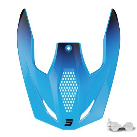 Daszek kasku SHOT FURIOUS KID STREAM BLUE GLOSSY