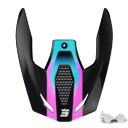 Daszek kasku SHOT FURIOUS KID ROCKET PINK GLOSSY