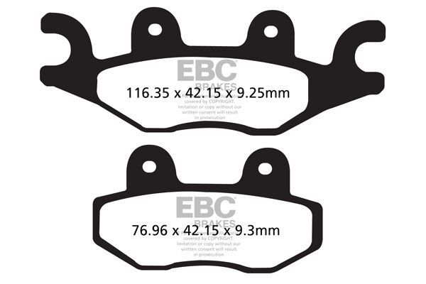 Klocki hamulcowe EBC TT CARBON CECTEK KINGCOBRA