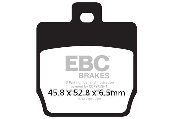 Klocki hamulcowe EBC SFA HH YAMAHA NS50F YQ50