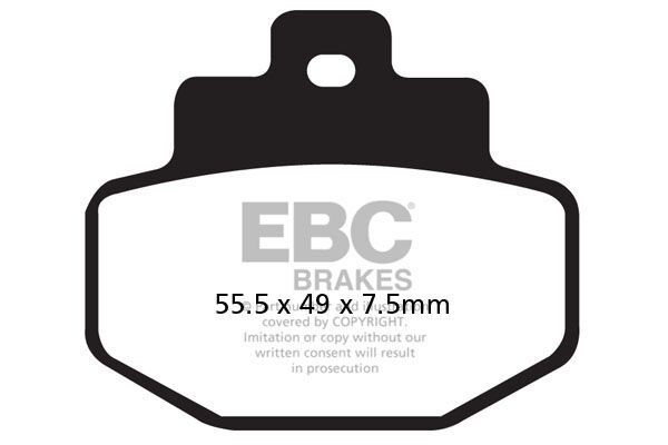 Klocki hamulcowe EBC SFA HH BENELLI ADIVA