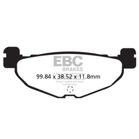 Klocki hamulcowe EBC SFA HH YAMAHA CP250 XP500