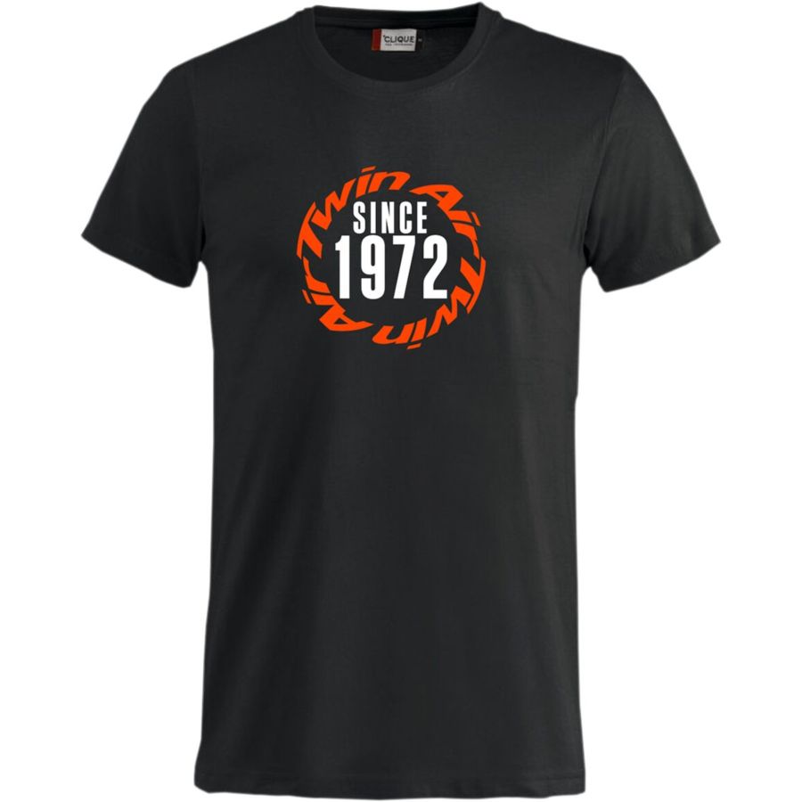 T-shirt damski TWIN AIR czarny S