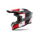 Kask AIROH AVIATOR 3 MONARCH GREY/RED MATT 2XL