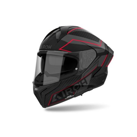 Kask AIROH MATRYX SENTINEL RED MATT czarny 2XL