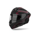 Kask AIROH MATRYX SENTINEL RED MATT czarny 2XL