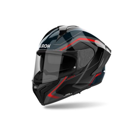 Kask AIROH MATRYX WIDE RED GLOSS czarny 2XL