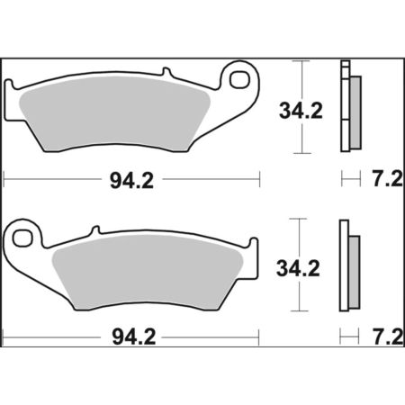 Klocki hamulcowe BREMBO APRILIA RXV450