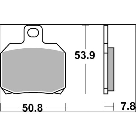 Klocki hamulcowe BREMBO DERBI GP1 125