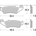 Klocki hamulcowe BREMBO APRILIA MXV450